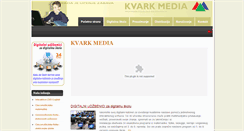 Desktop Screenshot of kvarkmedia.co.rs